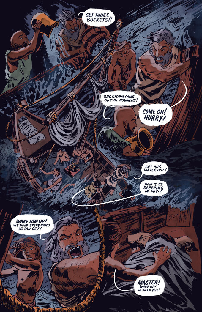 Page from Blood & Water Page from Blood & Water