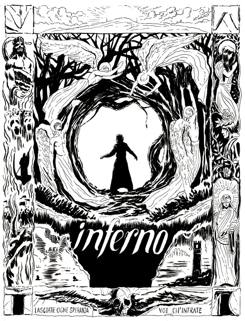 Dante's Inferno Cover Concept